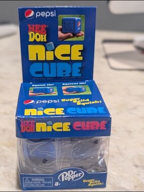 Pepsi x NeeDoh Nice Cube Squishy - Blue